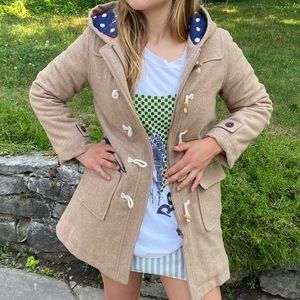 Mini Boden wool winter coat